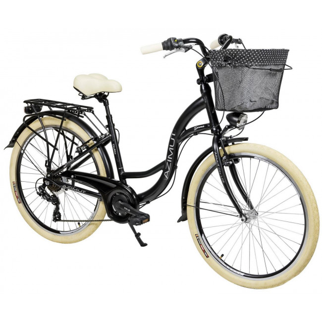 Bicycle AZIMUT Sarema 26" ALU TX-6 2023 black