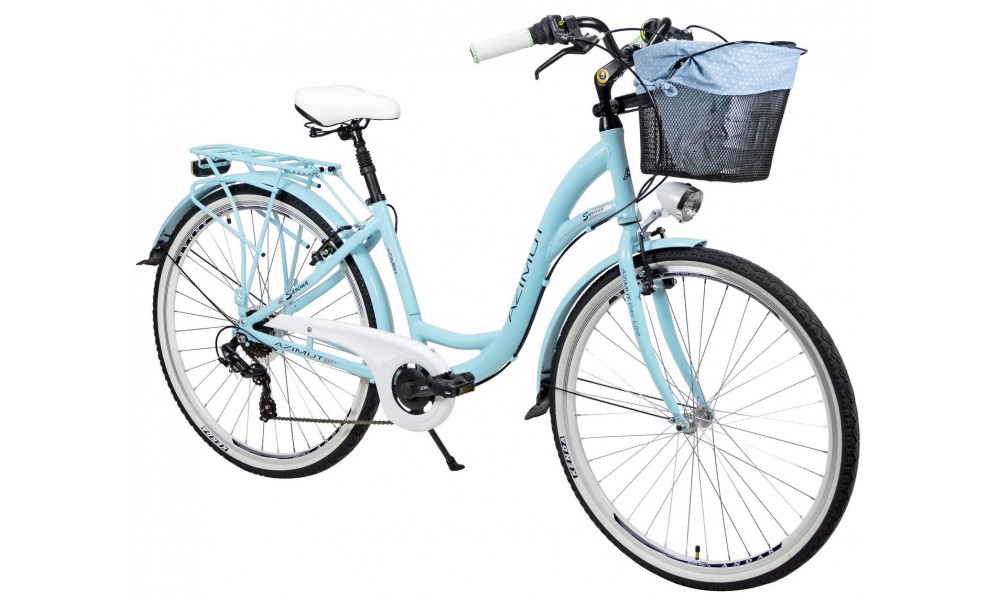 Bicycle AZIMUT Sarema 28" ALU TX-6 2023 turquoise - 2