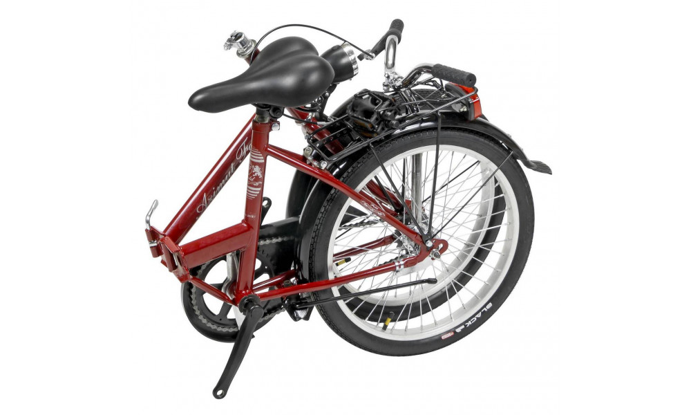 Bicycle AZIMUT Fold 20" 2025 burgund - 1