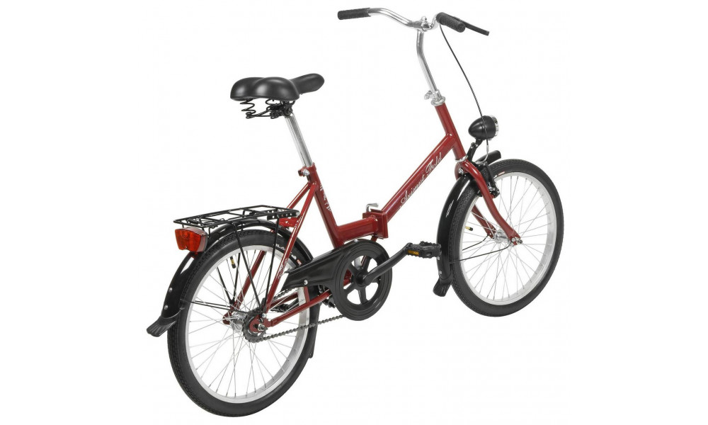 Bicycle AZIMUT Fold 20" 2025 burgund - 2