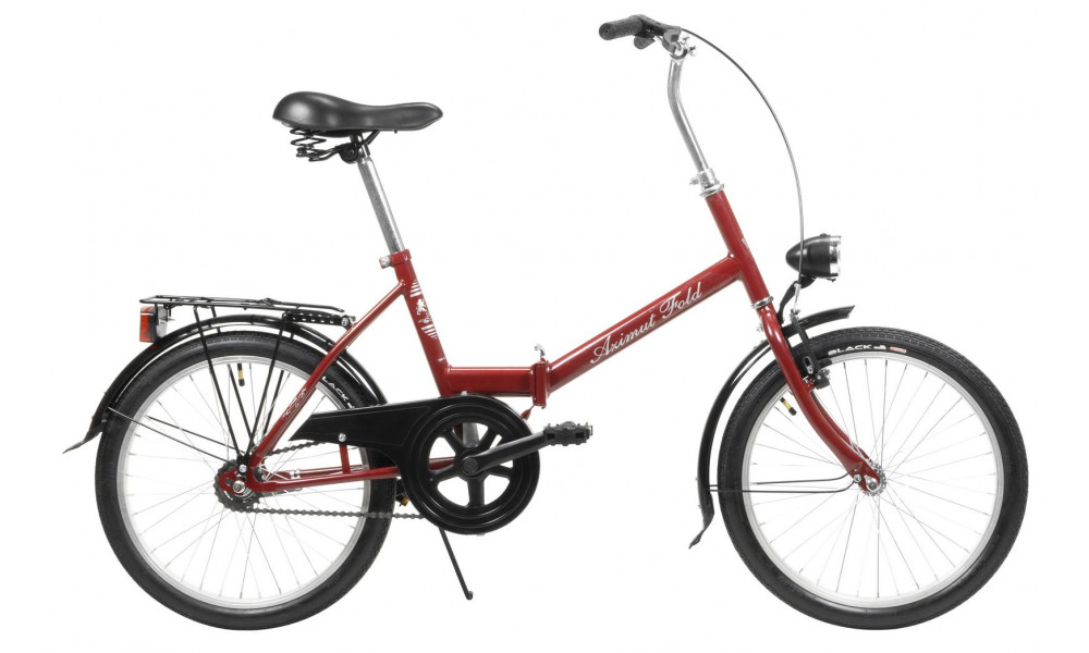Bicycle AZIMUT Fold 20" 2025 burgund - 3