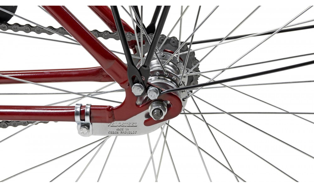 Bicycle AZIMUT Fold 20" 2025 burgund - 7