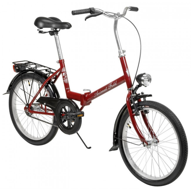 Bicycle AZIMUT Fold 20" 2025 burgund