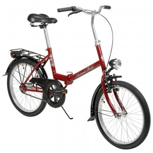 Bicycle AZIMUT Fold 20" 2025 burgund