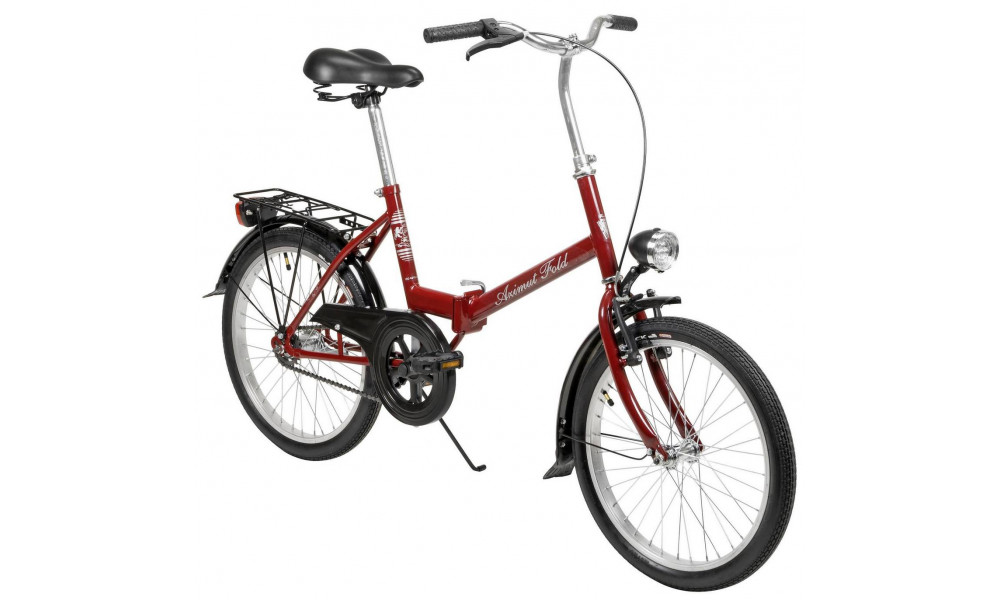 Велосипед AZIMUT Fold 20" 2025 burgund - 9