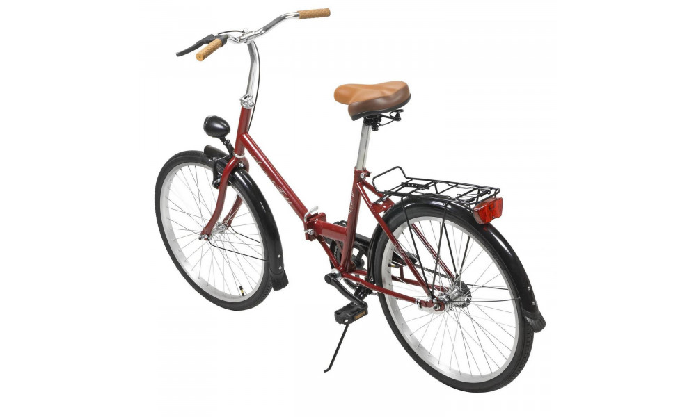 Bicycle AZIMUT Fold 24" 2025 burgund - 2