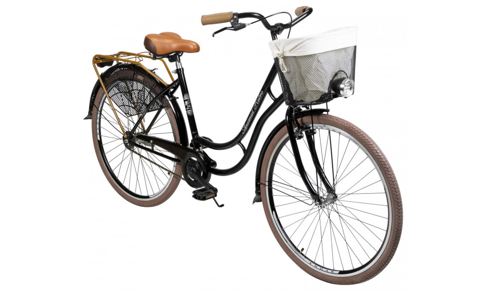 Bicycle AZIMUT Retro Lux 28" 2025 black - 3