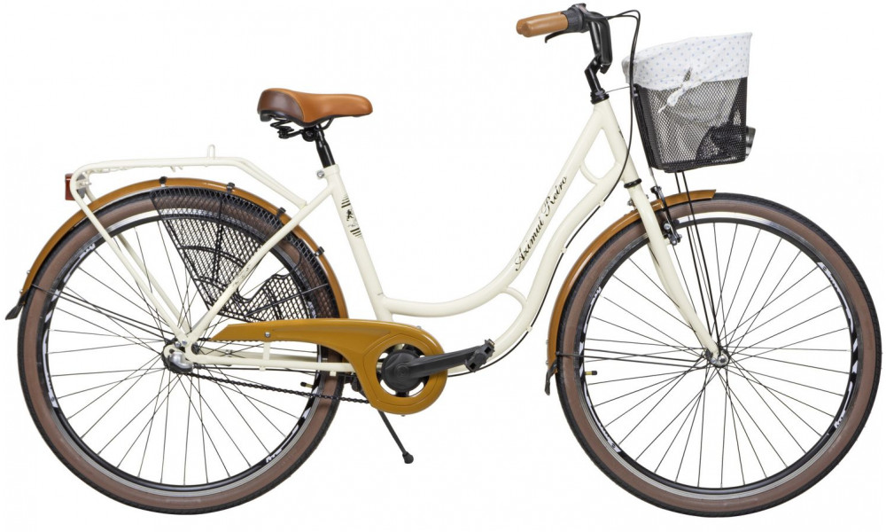 Велосипед AZIMUT Holland Retro 28" 3-speed 2023 cream 