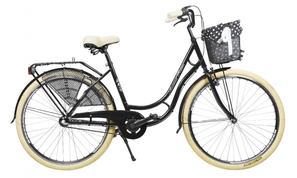 Велосипед AZIMUT Holland Retro 28" 3-speed 2025 black 