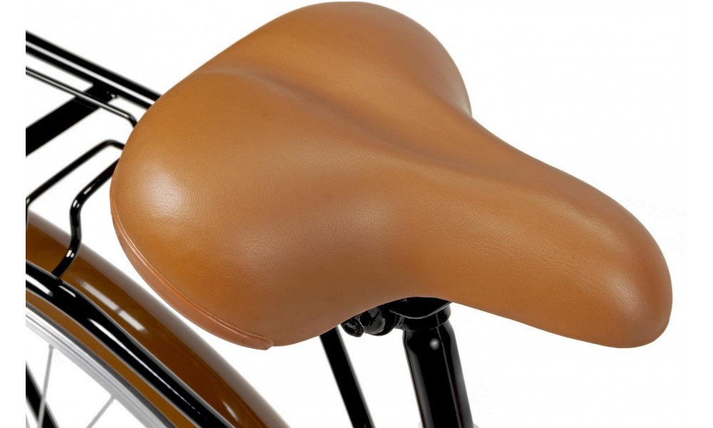 Bicycle AZIMUT City Lux 26" 2025 with basket bordo-brown - 5