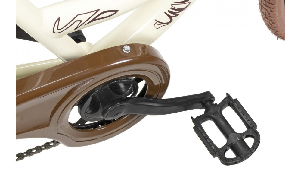 Велосипед AZIMUT City Lux 26" 2025 su krepseliu cream-brown - 5