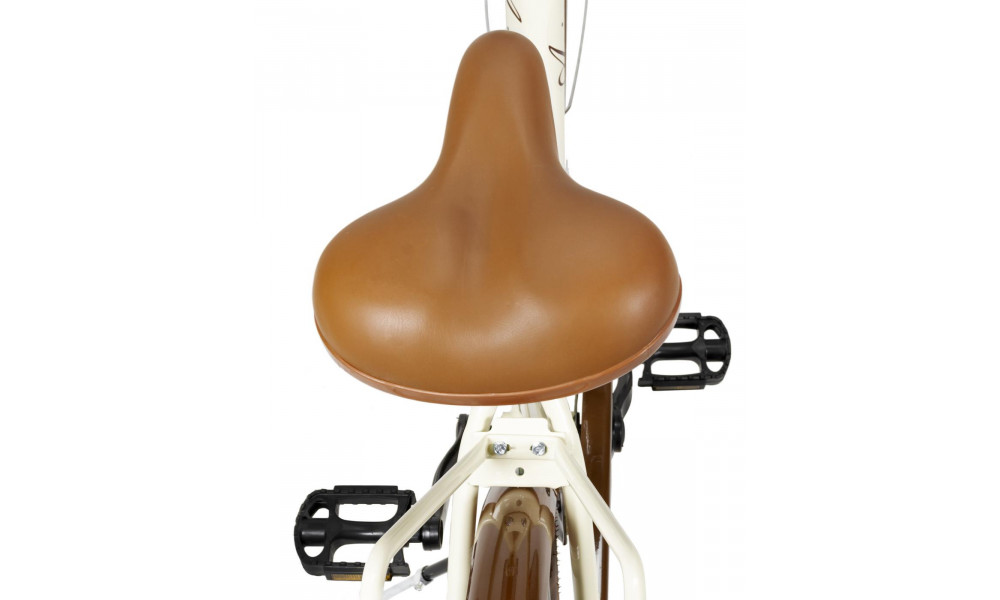 Bicycle AZIMUT City Lux 26" 2025 with basket cream-brown - 6