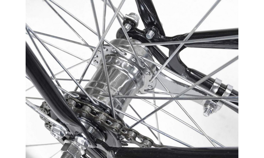 Bicycle AZIMUT City Lux 26" 2025 with basket black-cream - 6