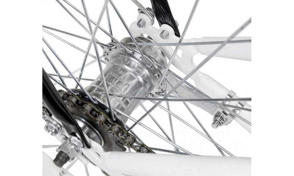 Bicycle AZIMUT City Lux 28" 2025 with basket white-black - 6