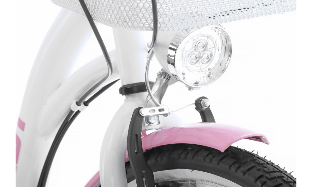 Bicycle AZIMUT Vintage S7 28" 2021 white-pink - 1