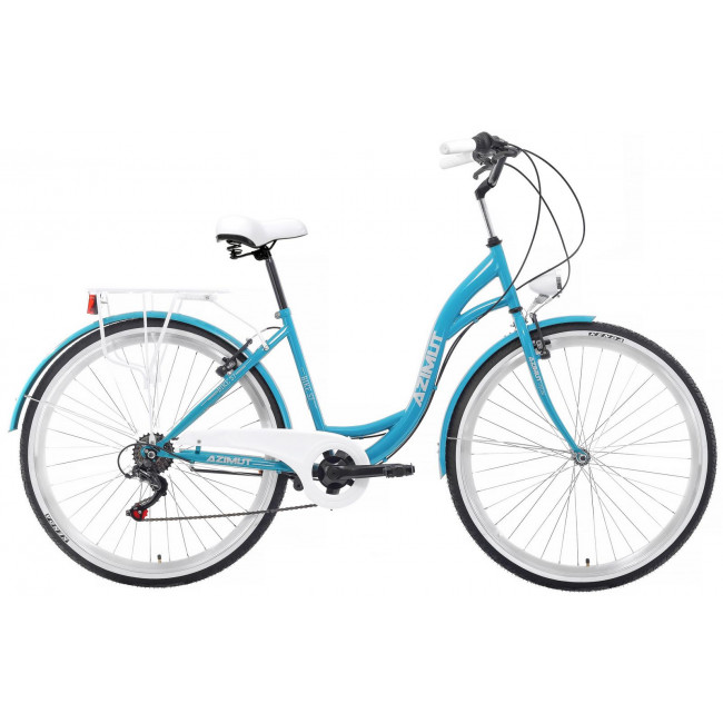 Bicycle AZIMUT Vintage S7 28" 2021 turquoise-white