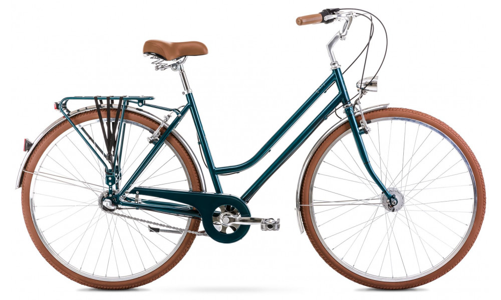 Bicycle Romet Vintage Classic D 28" 2022 dark turquoise 