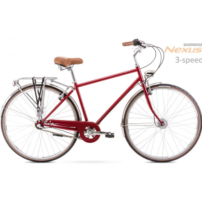 Велосипед Romet Vintage Classic M 28" Alu 2022 red