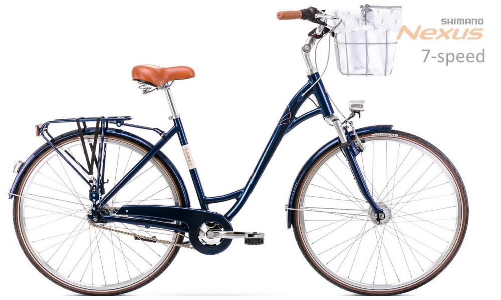 Bicycle Romet Art Deco Lux 28" 2022 blue 