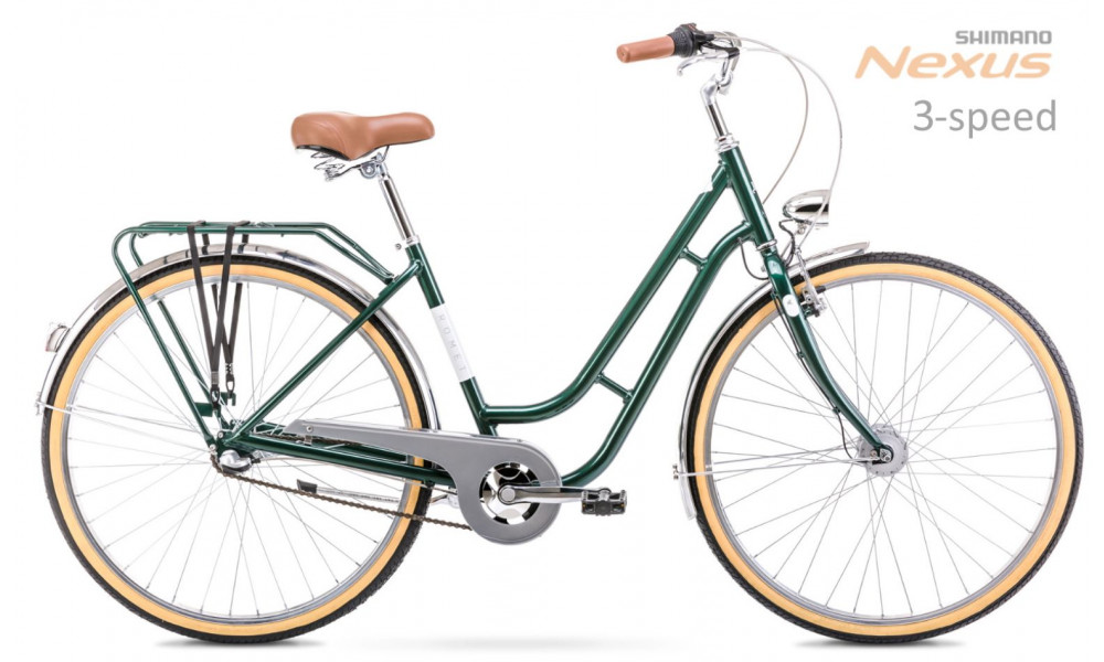 Bicycle Romet Luiza Classic 28" 2022 green 