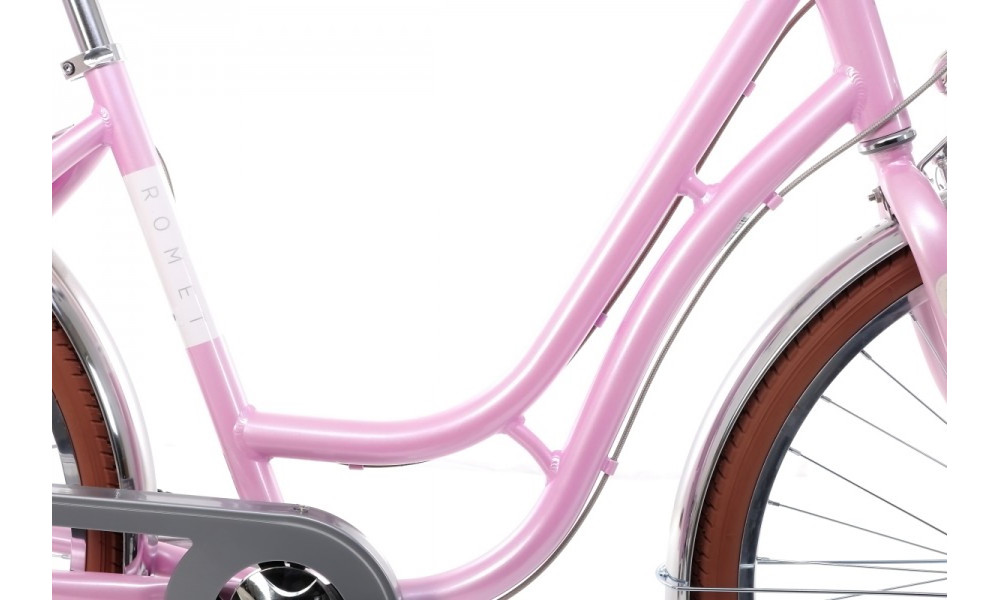 Велосипед Romet Luiza Eco 28" Alu 2022 pink - 9
