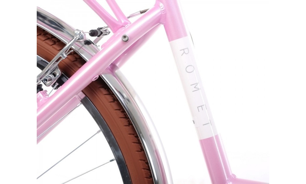 Велосипед Romet Luiza Eco 28" Alu 2022 pink - 10