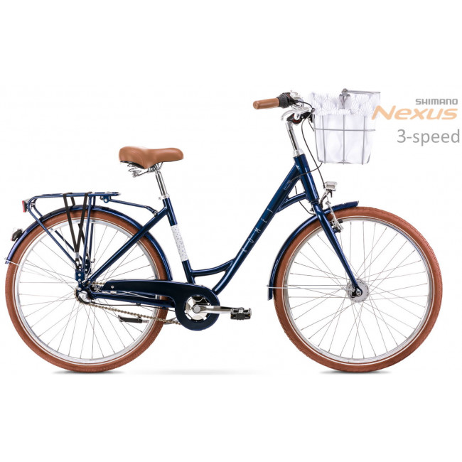 Bicycle Romet Pop Art Classic 26" 2022 blue mat