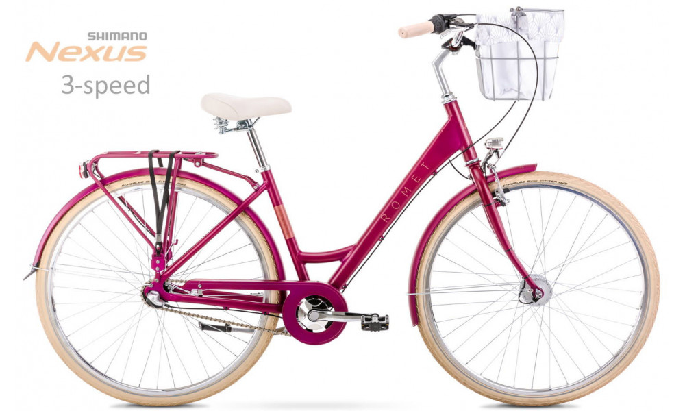 Bicycle Romet Sonata Classic 26" 2022 pink 
