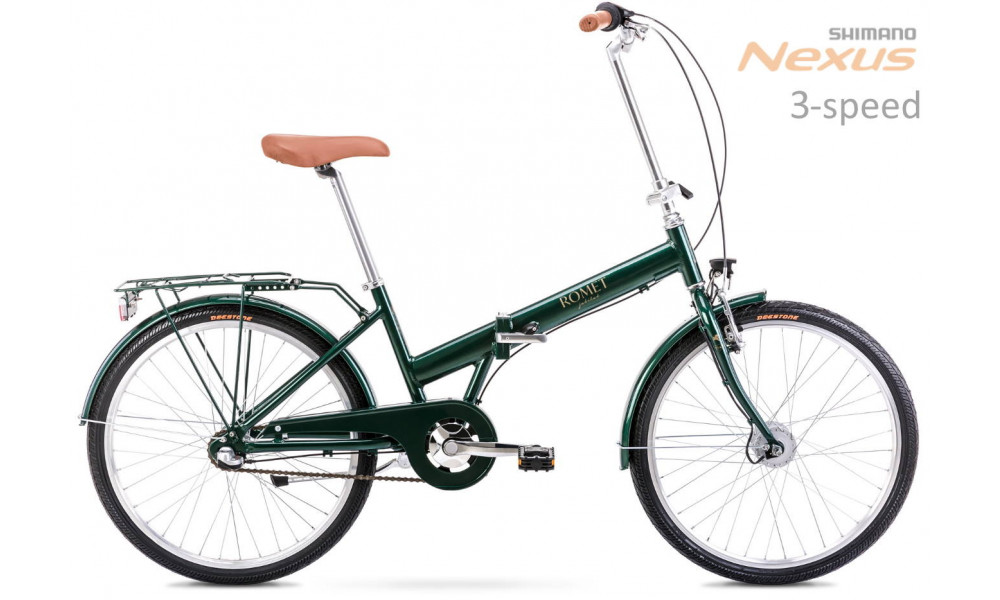 Велосипед Romet Jubilat Classic 24" Alu 2022 green 