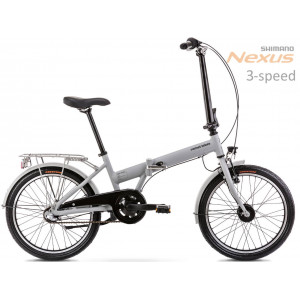 Велосипед Romet Wigry Classic 20" Alu 2022 grey