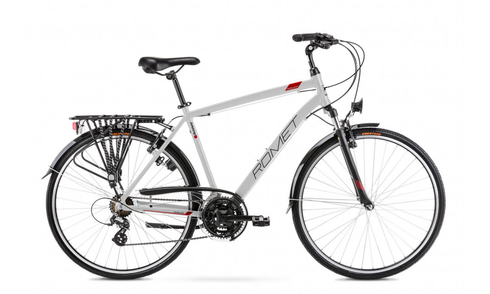 Bicycle Romet Wagant 28" 2022 silver-red - 1