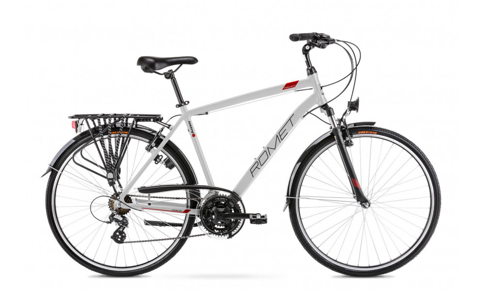 Велосипед Romet Wagant 28" 2022 silver-red - 1