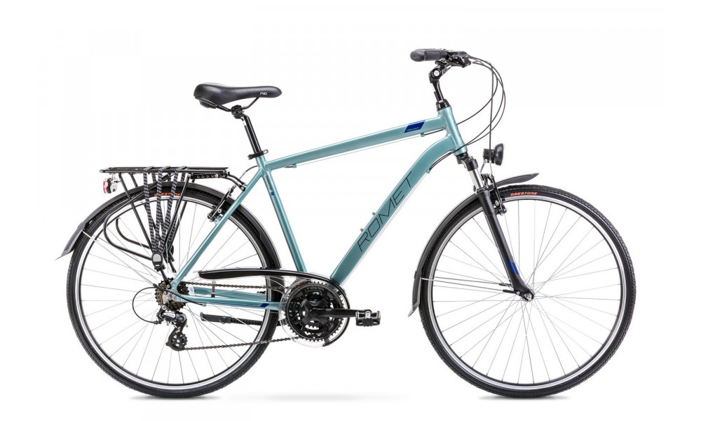 Bicycle Romet Wagant 1 28" 2022 silverblue-blue 
