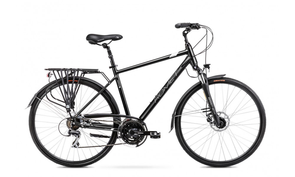 Bicycle Romet Wagant 4 28" 2022 black-white - 1