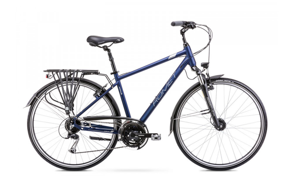 Bicycle Romet Wagant 5 28" 2022 blue-graphite - 1