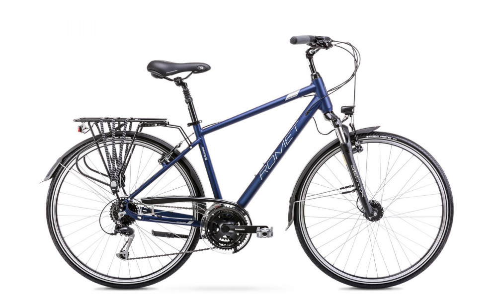 Велосипед Romet Wagant 5 28" 2022 blue-graphite - 1