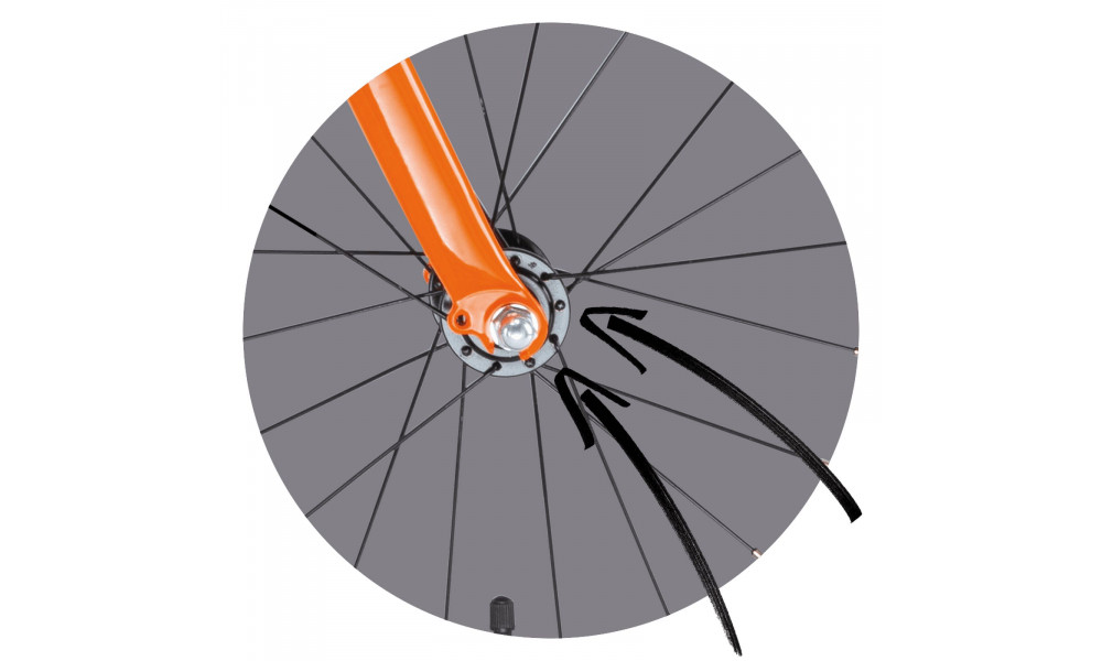 Велосипед PUKY S-Pro 16-1 Alu silver orange - 5