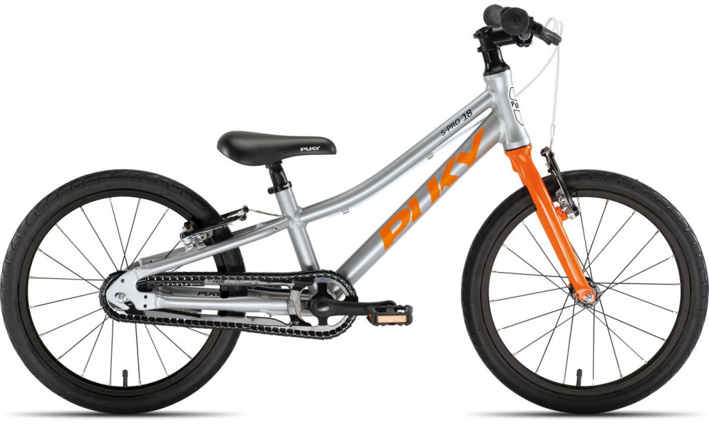 Bicycle PUKY S-Pro 18-1 Alu silver orange 