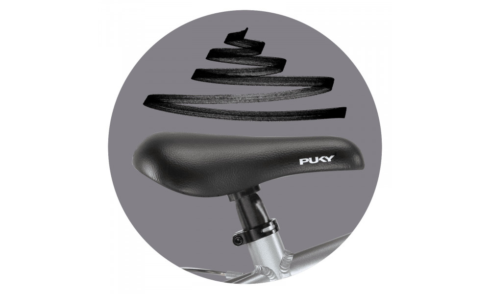 Велосипед PUKY S-Pro 18-1 Alu silver blue - 6