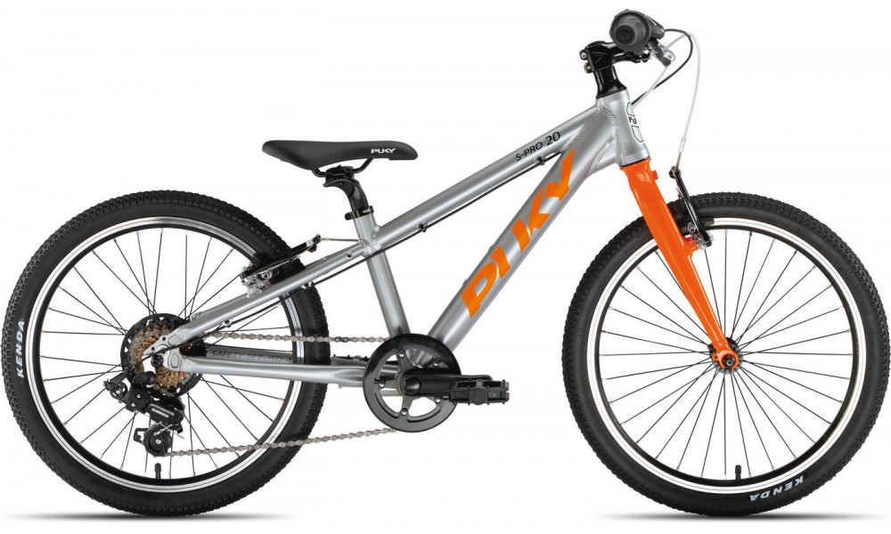 Bicycle PUKY S-Pro 20-7 Alu silver orange 