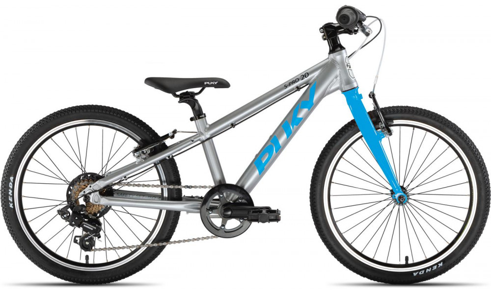 Bicycle PUKY S-Pro 20-7 Alu silver blue 