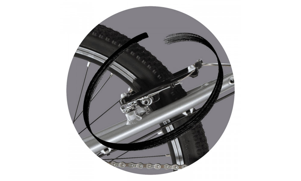 Bicycle PUKY S-Pro 20-7 Alu silver berry - 4