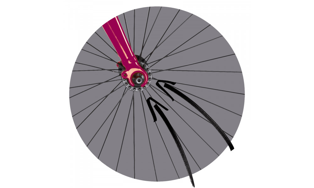 Bicycle PUKY S-Pro 20-7 Alu silver berry - 5