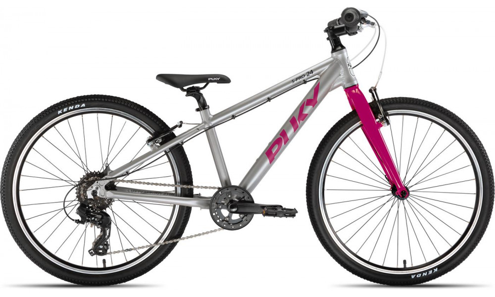Bicycle PUKY S-Pro 24-8 Alu silver berry - 2
