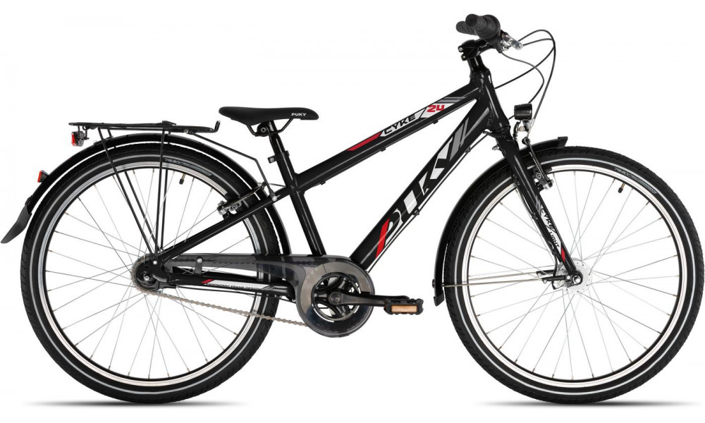 Bicycle PUKY Cyke 24-3 Alu Light black - 1