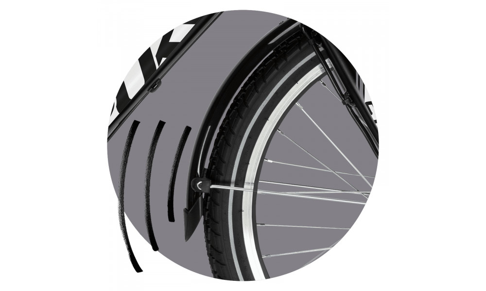 Bicycle PUKY Cyke 24-3 Alu Light black - 2