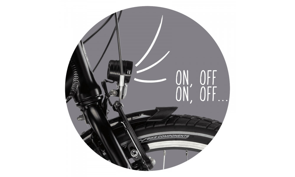 Bicycle PUKY Cyke 24-3 Alu Light black - 7