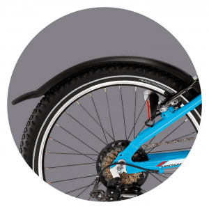 Bicycle PUKY Cyke 24-8 Alu Active fresh blue