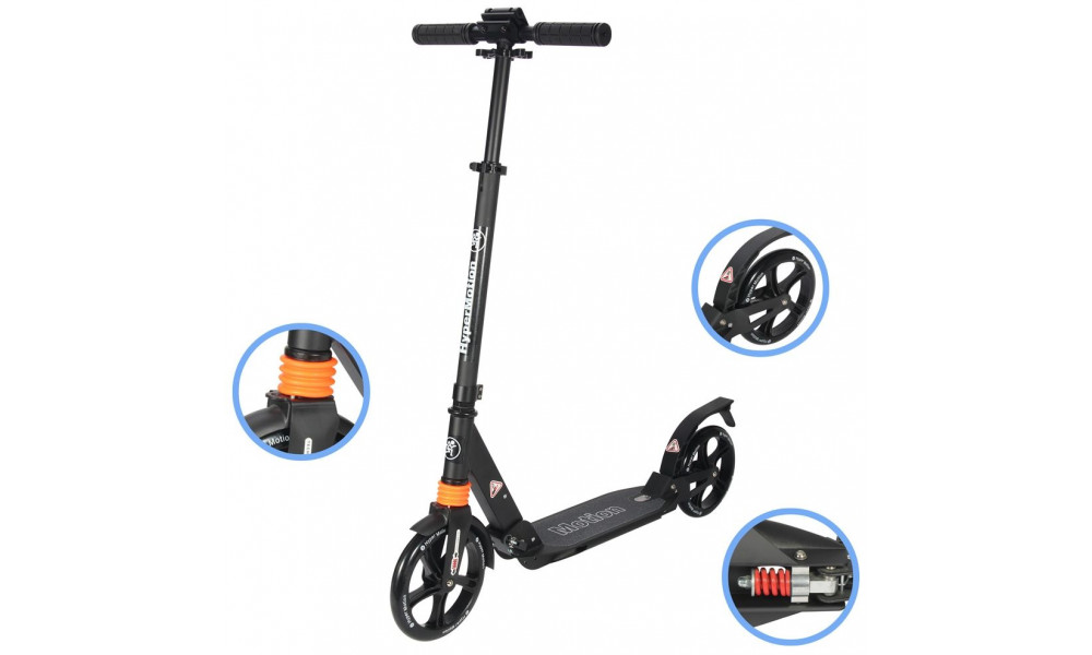Scooter HyperMotion Dragster black - 1