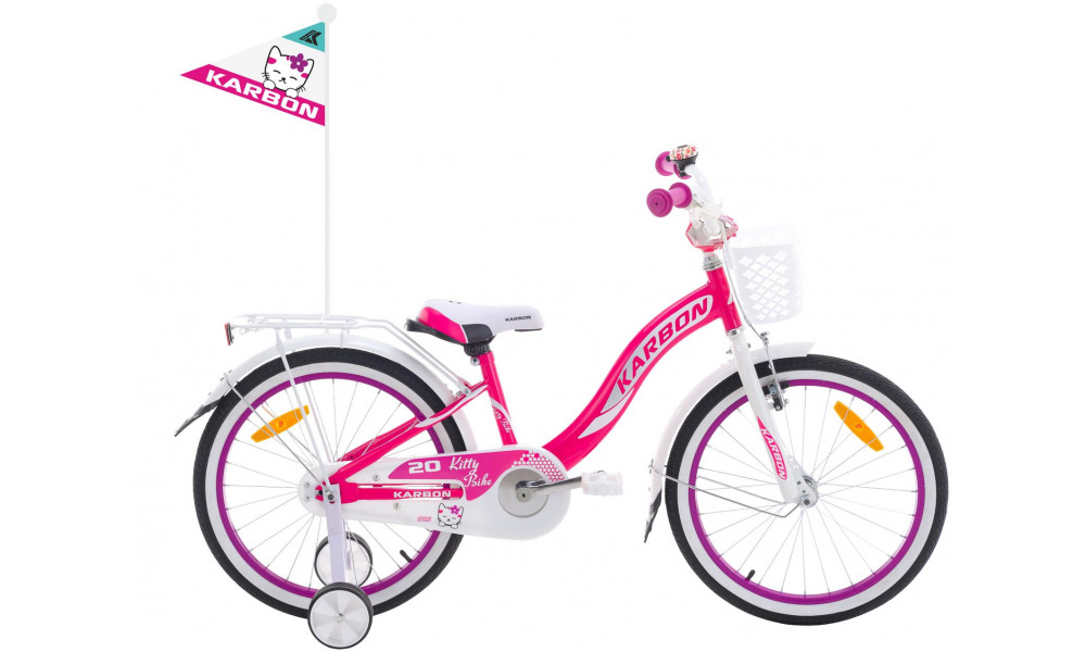 Bicycle Karbon Kitty 20 pink-white 